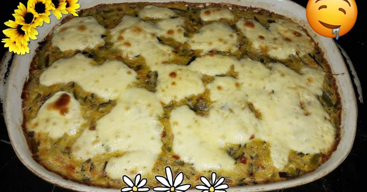 Tortilla de zapallitos verdes al horno 32 recetas caseras Cookpad