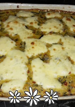 Una foto de Tortilla Power de zapallitos al horno