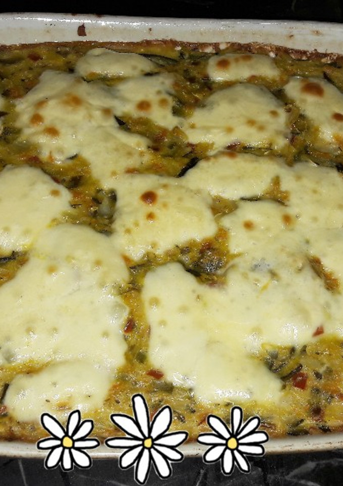Una foto de Tortilla Power de zapallitos al horno