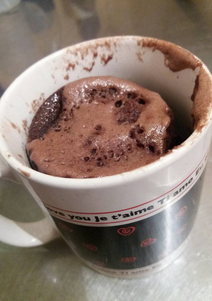 Una foto de Bizcochuelo en taza