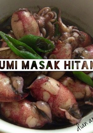 Foto resep Cumi Masak Hitam