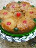Pineapple upside down cake
