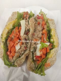 Foto resep Wanpaku Sandwichわんぱくサンド (Spicy Tuna mayonaise)
