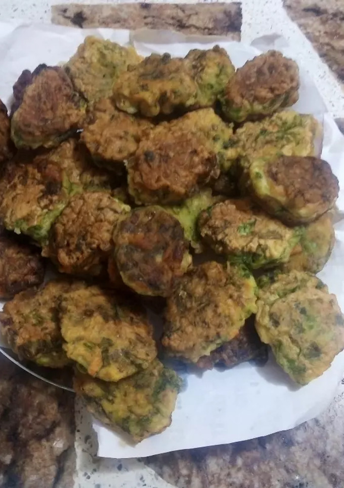 Una foto de Buñuelos de acelga