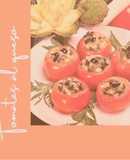 Tomates al queso