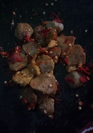 Foto resep Bakso penyet