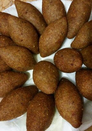 A picture of Fried Kibbeh ❤.