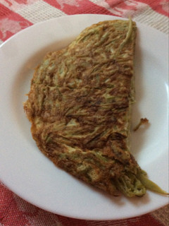 Una foto de Tortilla de porotos verdes