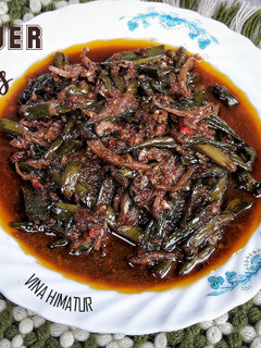 Foto resep Tumis Genjer dan Teri Pedas