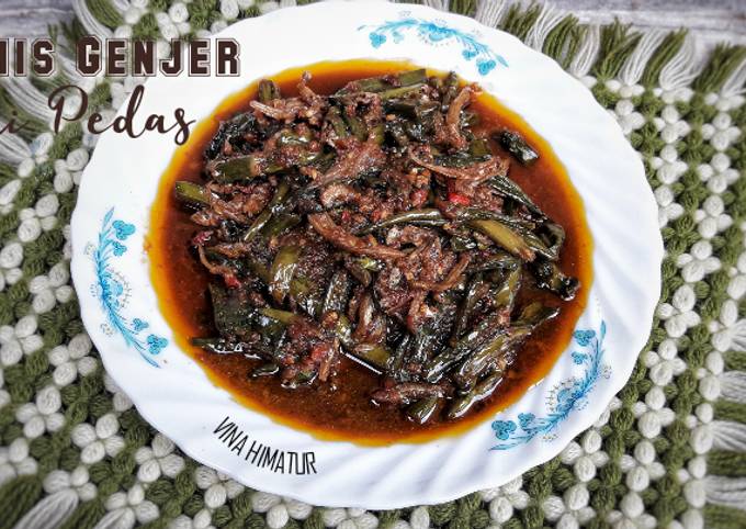 Resep Tumis Genjer Dan Teri Pedas Oleh Vina Himatur Cookpad