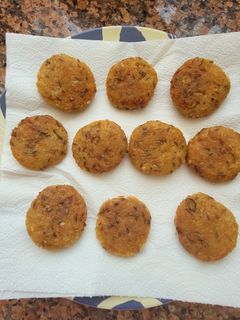 A picture of Left Over Rice Cutlets.