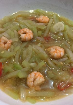 Foto resep Tumis Labu Siam Udang