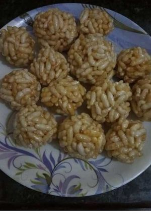 A picture of Puffed rice.