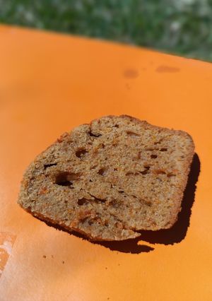 Una foto de Torta de zanahoria en panificadora