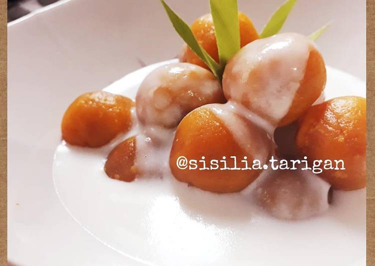 resep cara membuat Bugis mandi labu