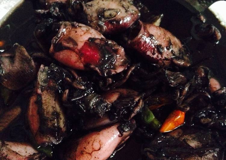 Resep Cumi Bumbu Hitam yang simpel