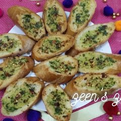 A picture of Baked Garlic Bread.