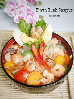 Foto resep 5. Bihun Kuah Campur