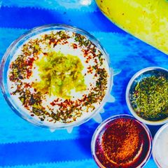 A picture of Bottle Gourd Raita.