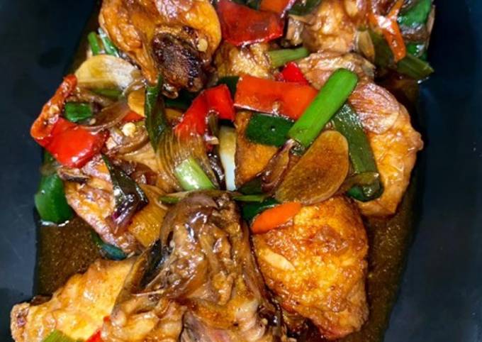 Resep Ayam Kecap Pedas Oleh Jazilah Mia Cookpad