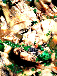 A picture of Chicken stew.