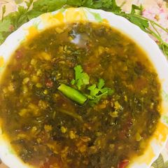 A picture of Mixdal palak.