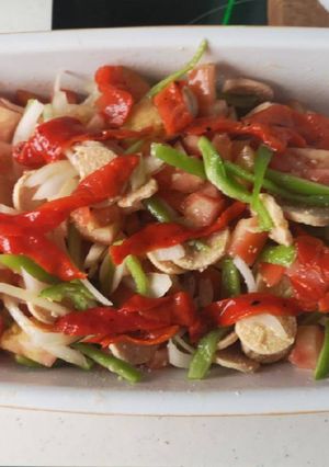 Una foto de Ensalada de huevas