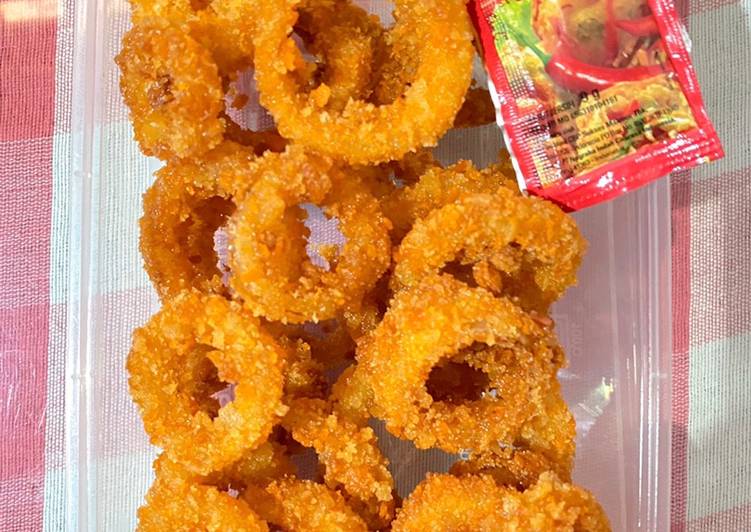 Bagaimana Membuat Onion Ring yang Lezat Sekali