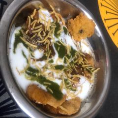 Papdi chaat A picture of Papdi chaat.