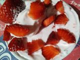 Merengue de frutilla