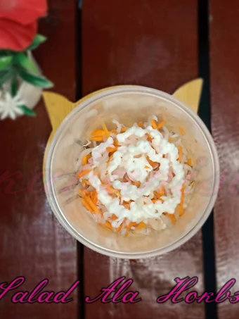 Langkah Gampang Membikin Resep  Salad super simple ala hokb3n yang Menggugah Selera, Bisa Manjain Lidah