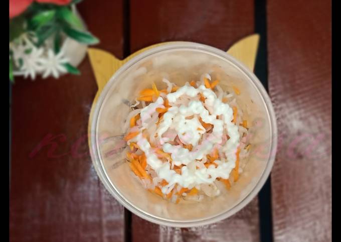 Cara Membuat Salad super simple ala hokb3n Murah