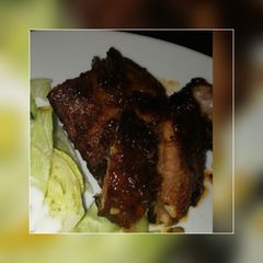 A picture of Pork ribs.