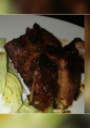 A picture of Pork ribs.