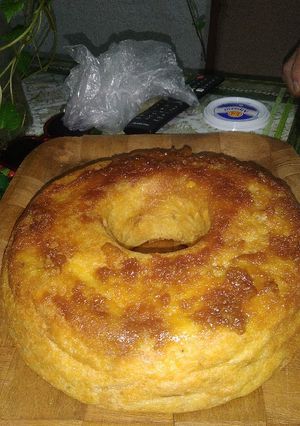 Una foto de Budín de pan 😍