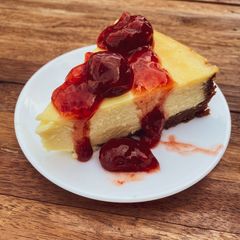 Classic New York Cheesecake A picture of Classic New York Cheesecake.