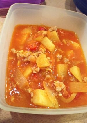 A picture of Pork/Chicken tomatoes.