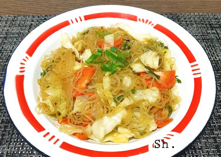 Resep Bihun Jagung Tumis Lezat