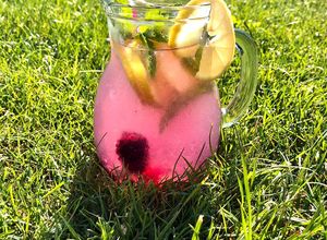 O poză a rețetei Limonadă cu fructe.