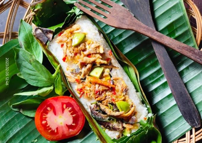 Resep Nasi Bakar Tongkol Suir Kemangi Oleh Dapoer Angkring Cookpad