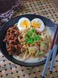 Creamy Miso Spaghetti