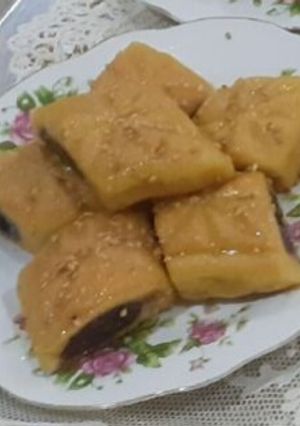 صورة لوصفة مقروط الكوشة سلطان المائدة الجزائرية في المناسبات 😊😊😊