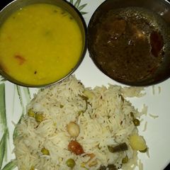 A picture of Vegetables pulao.