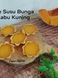Pie Susu Bunga Labu Kuning