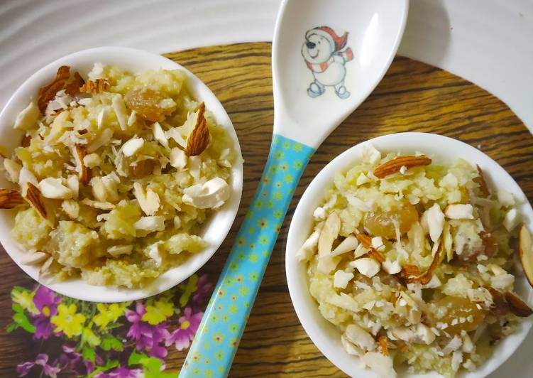 Recipe of Favorite Bottle gourd Halwa healthy dessert