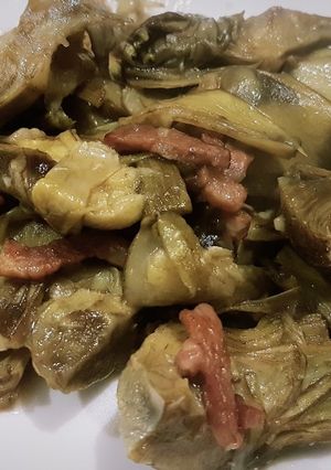 Una foto de Alcachofas a la cerveza