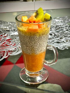 Hình của món Chia pudding.