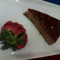 A picture of Flan de café.