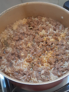 Foto de Arroz Carreteiro de Carne Moída