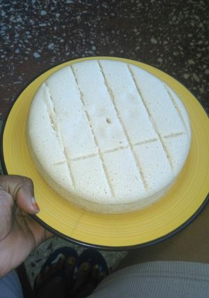 A picture of Cotton soft sponge cake.